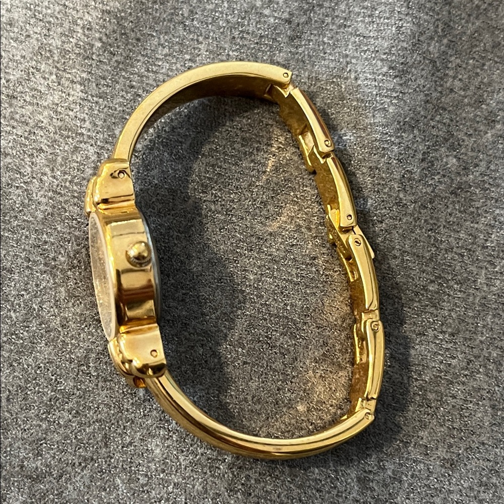 Avon Goldtone Watch with Floating Crystals - Picture 3 of 7
